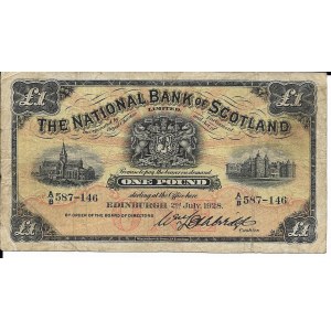 Szkocja, 1 Pound 1928