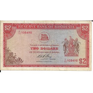 Rodezja, 2 Dolary 1975