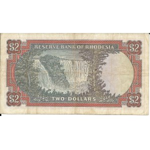 Rodezja, 2 Dolary 1975