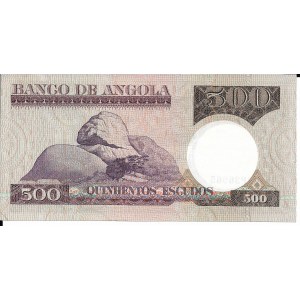 Angola, 500 Escudos 1973