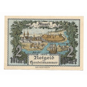 Litwa, Memel (Kłajpeda), 2 marki 1922
