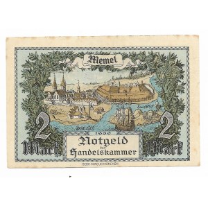 Litwa, Memel (Kłajpeda), 2 marki 1922