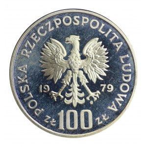 100 złotych 1979, Warszawa, Ochrona środowiska, Ryś
