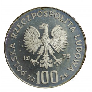 100 złotych 1975, Warszawa, Zamek Królewski w Warszawie