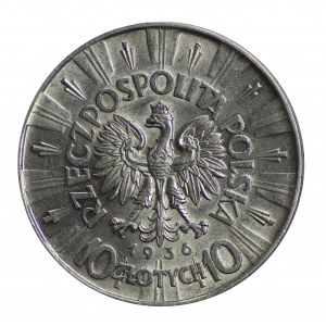 10 złotych, Pilsudski 1936