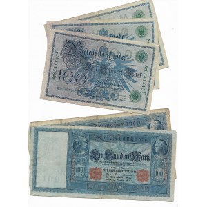 Niemcy, Zestaw banknotów (5 sztuk)