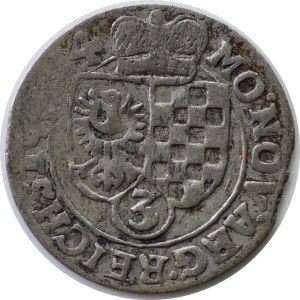 Monety z Polską powiązane, Jan Chrystian i Jerzy Rudolf, 3 krajcary 1614