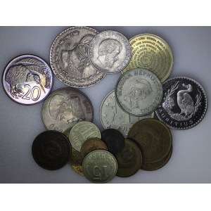 Zestaw monet świat (20 sztuk)