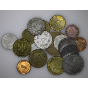 Niemcy, Zestaw monet (18 sztuk)