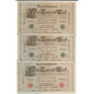 Niemcy, Zestaw banknotów (6 sztuk)
