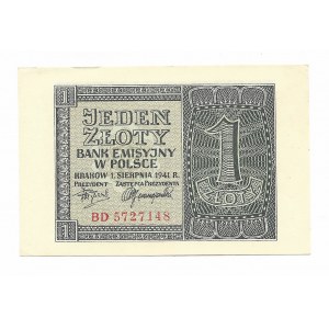 1 złoty 1.08.1941