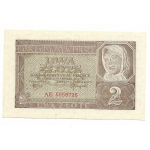 2 złote 1.08.1941
