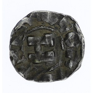 Włochy, Lukka - Henryk III, IV lub V (1039–1125), denar 1039–1125