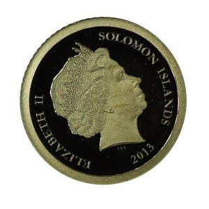 Wyspy Salomona, 1 Dolar 2013 Machu Picchu - złoto