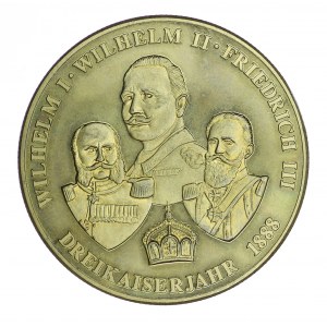 Medal 3 cesarzy - Prusy 1991
