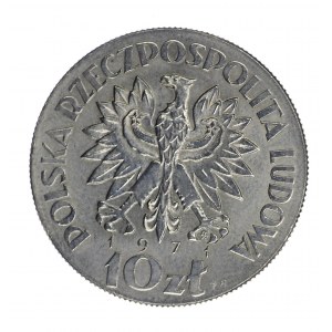 10 złotych FAO 1971 Próba