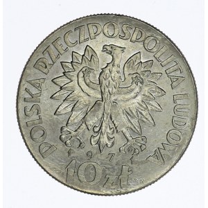 10 złotych FAO 1971 Próba