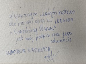 Anastazja Markovych, Narodziny Wenus