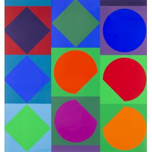 Victor VASARELY (1906 - 1977), Folklor planetarny