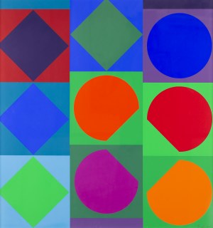 Victor VASARELY (1906 - 1977), Folklor planetarny