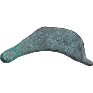 Ancients Skythia, Olbia Cast Æ Dolphin (Circa 450-425 BC)