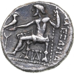 Macedonian Kingdom AR Drachm - Imitation of types of Alexander III of Macedon (4-3 century BC)