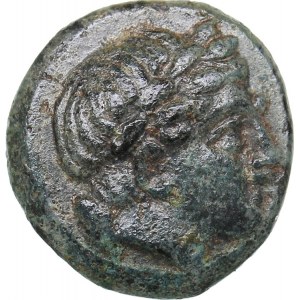 Lesbos, Mytilene - AE unit (circa 400-350 BC)