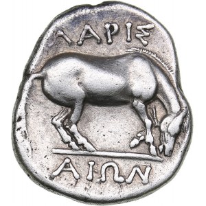 Thessaly, Larissa - AR Drachm (circa 356-342 BC)