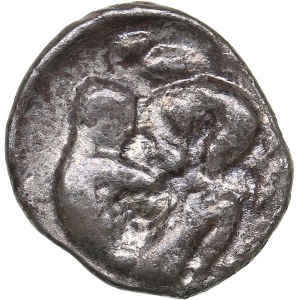 Calabria - Tarentum - AR Diobol (circa 325-280 BC)