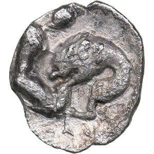 Calabria - Tarentum - AR Diobol (circa 325-280 BC)