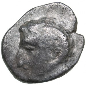 Lucania - Metapontion - AR Diobol (circa 325-275 BC)