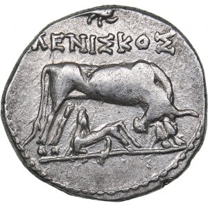 Illyria - Apollonia - Meniskos AR Drachm (circa 275-48 BC)