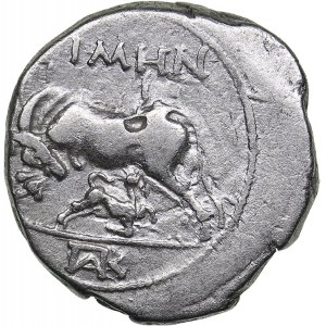 Illyria - Apollonia - Timen AR Drachm (circa 250-48 BC)