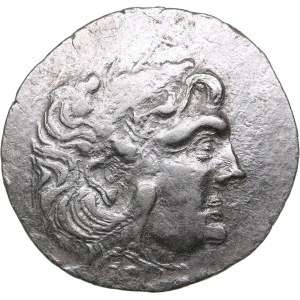 Thrace, Mesembria AR Tetradrachm. In the name and types of Alexander III of Macedon (circa 125-65 BC)