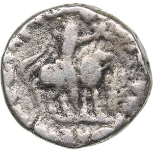 India, Kushan empire Æ Tetradrachm Soter Megas