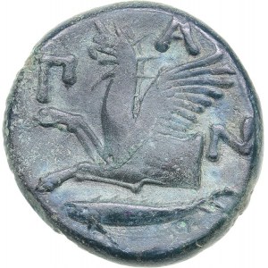 Bosporus Kingdom, Pantikapaion Æ tetrachalcon (Circa 345-310 BC)