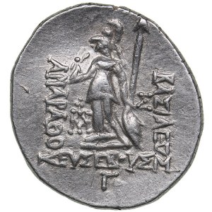 Kings of Cappadocia. Eusebeia AR Drachm 160/159 BC - Ariarathes V (163-130 BC)