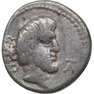 Roman Republic AR Denar - L. Titurius Sabinus (89 BC)