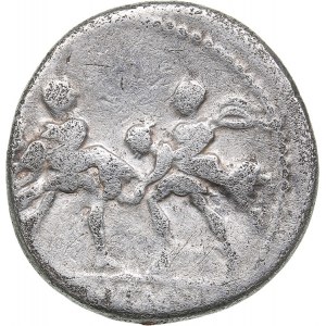 Roman Republic AR Denar - L. Titurius Sabinus (89 BC)