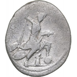 Roman Republic AR Denar - C. Vibius Pansa (48 BC)