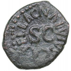 Roman Empire - Rome Æ Quadrans - Augustus (27 BC-14 AD)