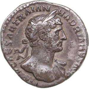 Roman Empire AR Denar 118 AD -  Hadrian (117-138 AD)