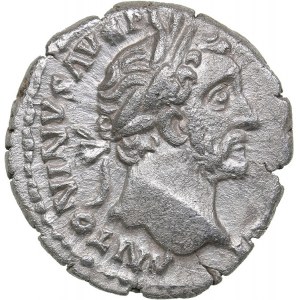 Roman Empire Denar 154-155 AD - Antoninus Pius (138-161 AD)