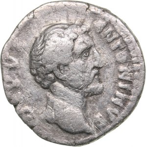 Roman Empire Denar 161 AD - Antoninus Pius (138-161 AD)