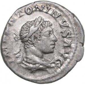 Roman Empire AR Denarius 219 - Elagabalus (218-222 AD)