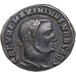 Roman Empire Æ Follis - Maximian II 305-313 AD