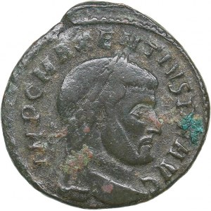 Roman Empire Æ follis - Maxentius (306-312 AD)