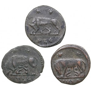 Roman Empire City Commemorative Æ Nummus - Constantine I (332-333 AD) (3)