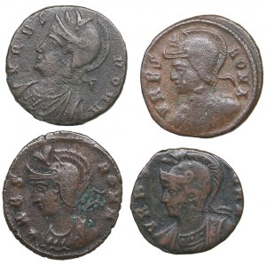Roman Empire City Commemorative Æ Nummus - Constantine I (332-333 AD) (4)