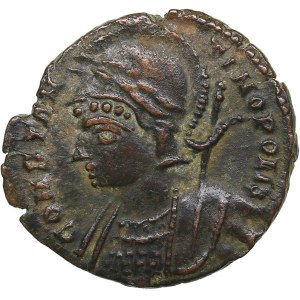 Roman Empire City Commemorative Æ Nummus - Constantine I. Arelate (332-333 AD)